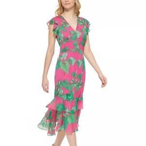 Womend Tommy Hilfiger Island Orchard V-neck, size 12